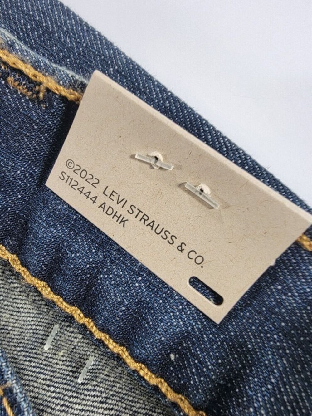 NEW Men's Levi's 527 Slim Bootcut Jeans 38x32 Blue Medium Wash 100% Cotton NWT - Picture 4 of 12